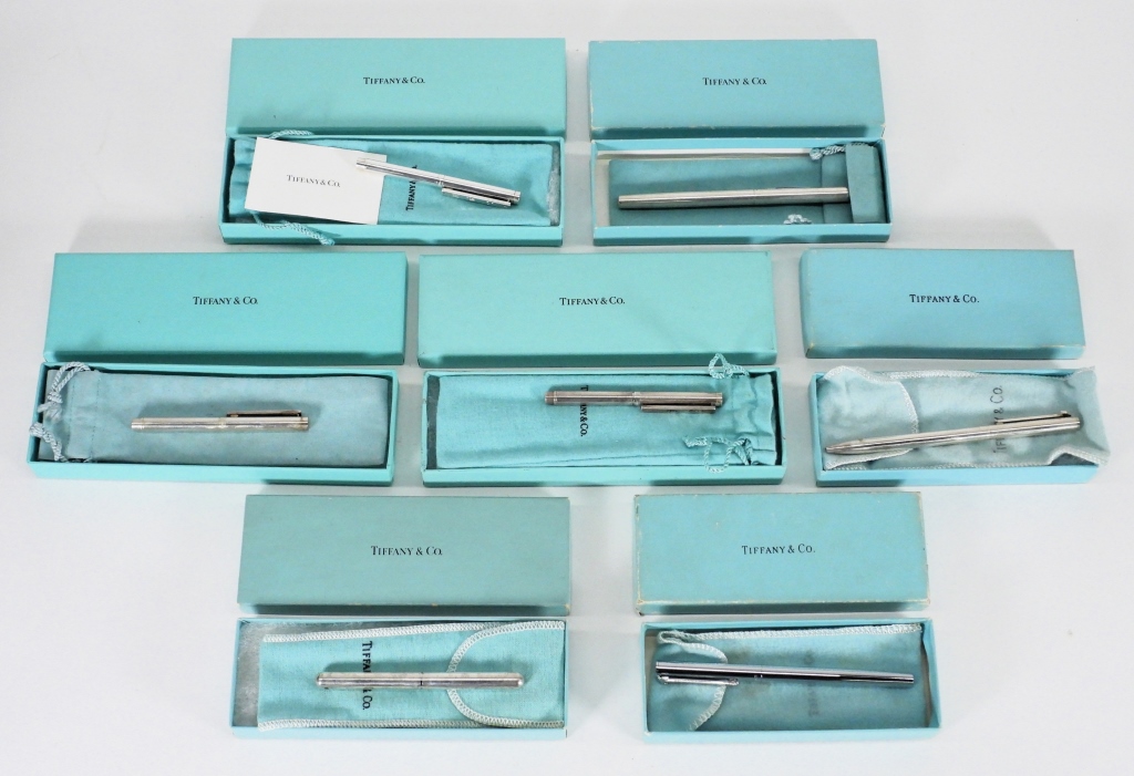 7PC TIFFANY & CARTIER STERLING