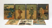 7PC UTAGAWA KUNISADA GEISHA WO