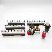 7PC VINTAGE DEPARTMENT 56, CHR