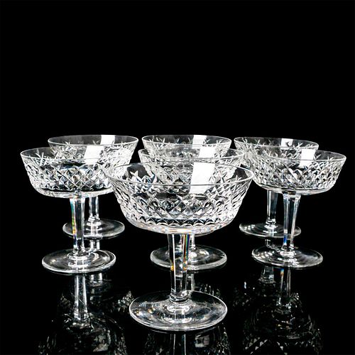 7PC WATERFORD CRYSTAL CHAMPAGNE
