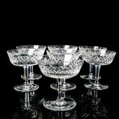 7PC WATERFORD CRYSTAL CHAMPAGN