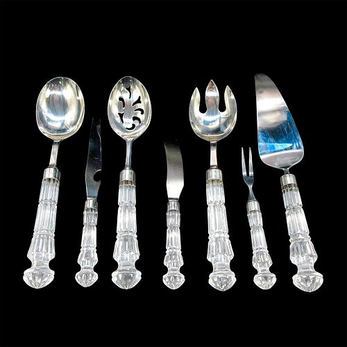 7PC WATERFORD SERVING