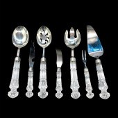 7PC WATERFORD SERVING UTENSILS