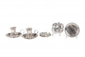 7PCS AMERICAN SILVER TABLE ART