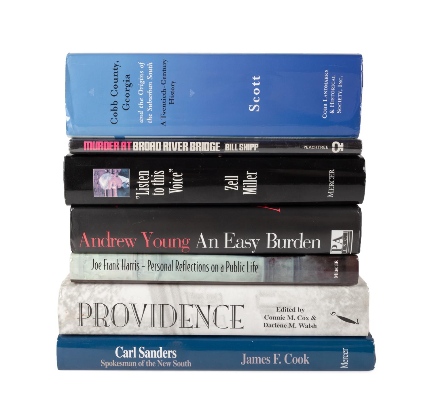 7VOL BOOKS ON GEORGIA SIGNED BY