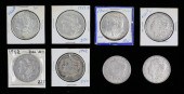 8 1902 AND 1921 MORGAN SILVER