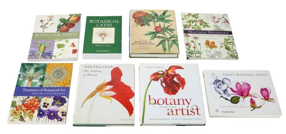 8-20TH CENTURY BOOKS ON BOTANY &