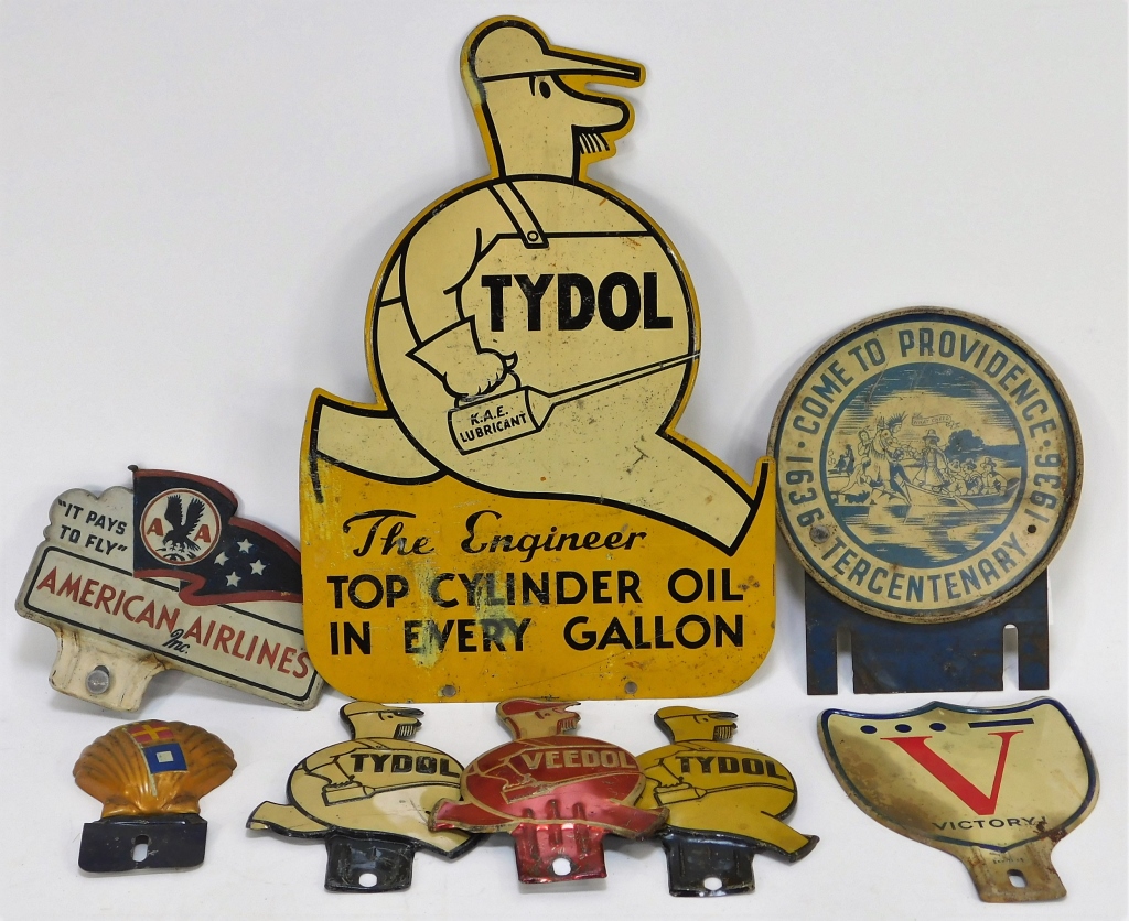 8 AMERICAN AUTOMOTIVE CAR LICENSE