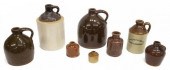 (8) AMERICAN GLAZED STONEWARE