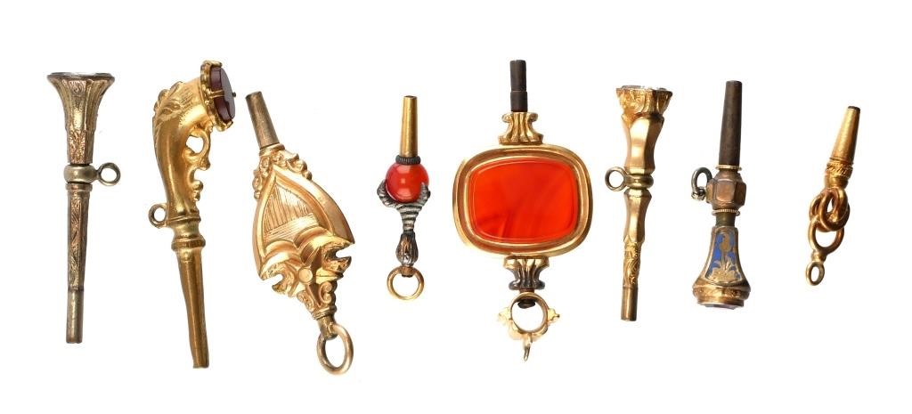 (8) ANTIQUE POCKET WATCH