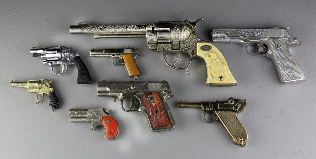 (8) Antique Toy GunsTo include 8