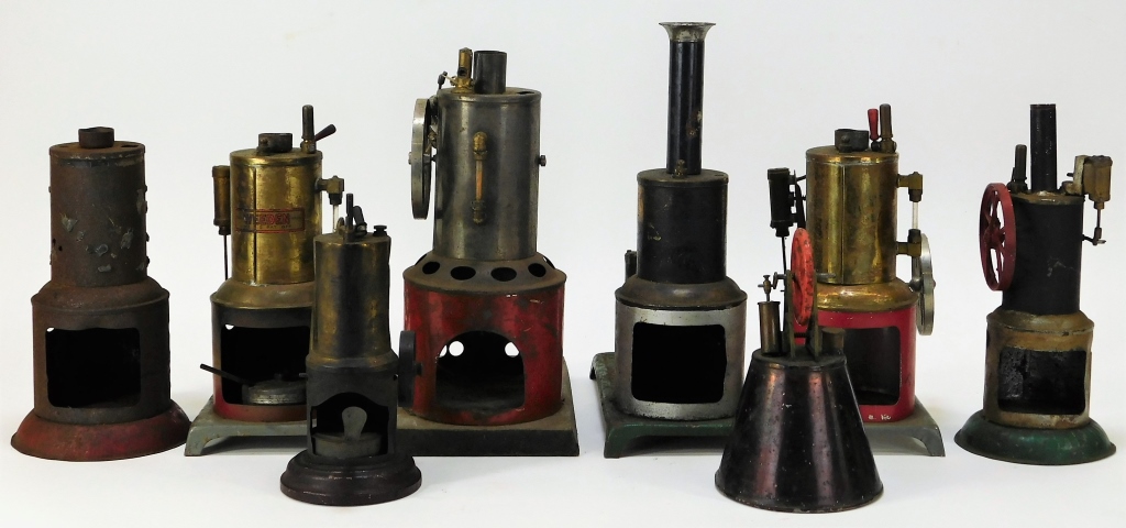 8 ANTIQUE WEEDEN AND GBN VERTICAL