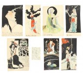 (8) ART DECO ILLUSTRATIONS LAU