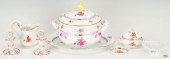 8 ASSEMBLED HEREND PORCELAIN I