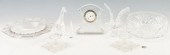 8 ASSORTED CRYSTAL ITEMS, INCL