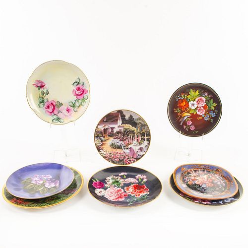 8 ASSORTED DECORATIVE FLORAL