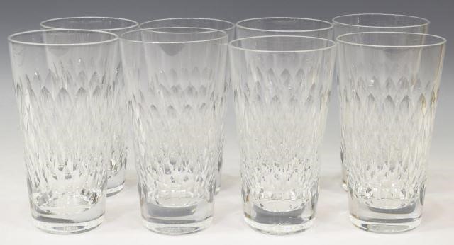(8) BACCARAT ARMAGNAC CRYSTAL