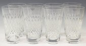 (8) BACCARAT ARMAGNAC CRYSTAL
