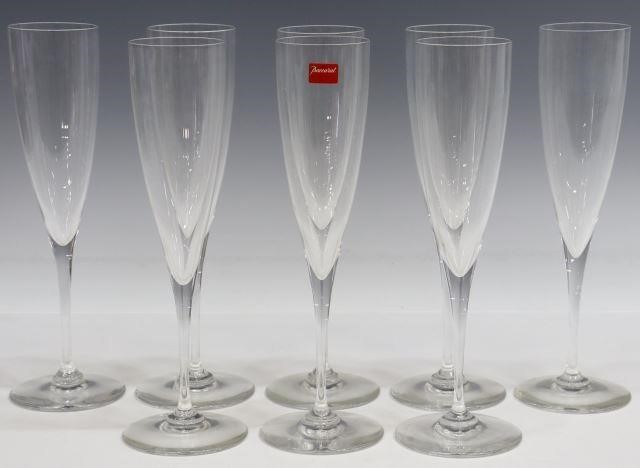 (8) BACCARAT DOM PERIGNON CRYSTAL