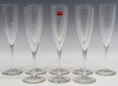 (8) BACCARAT DOM PERIGNON CRYS