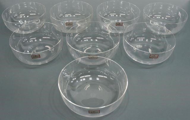 (8) BACCARAT PERFECTION CRYSTAL