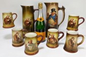8 BELLEEK CATHOLIC MONK PITCHE