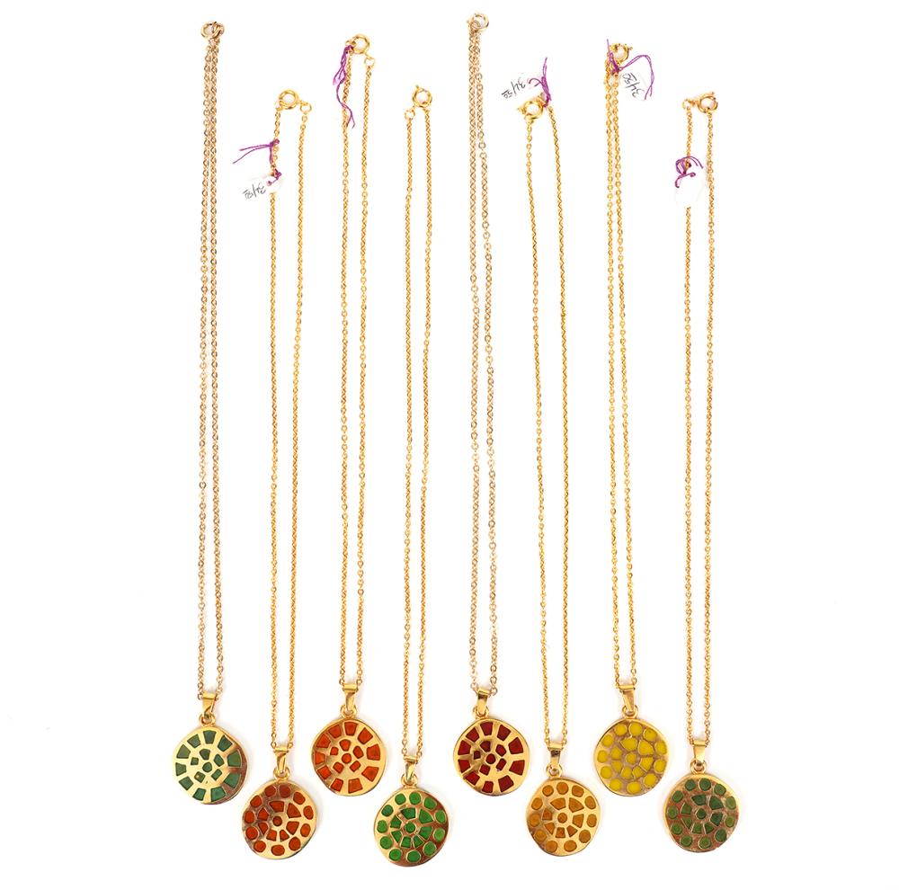 8 BERNARD CHAUDRON GOLD PLATED