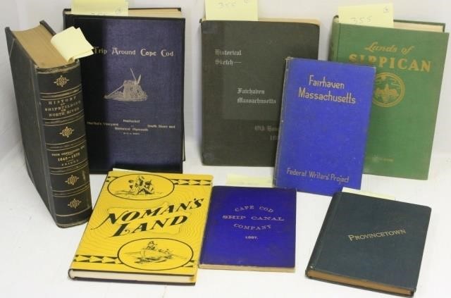 8 BOOKS RELATED TO LOCAL HISTORY TO
