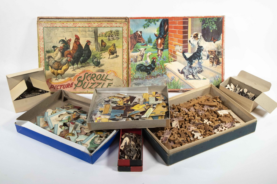 (8) CHILDREN'S PUZZLES Lot of (8)