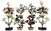 (8) CHINESE HARDSTONE MODELS O