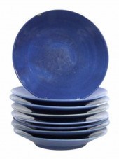 (8) CHINESE MONOCHROME BLUE CE