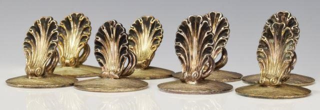 8) CHRISTOFLE SILVERPLATE SHELL