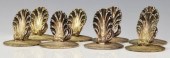8) CHRISTOFLE SILVERPLATE SHEL