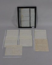 (8) CIVIL WAR LETTERS AND DOCU