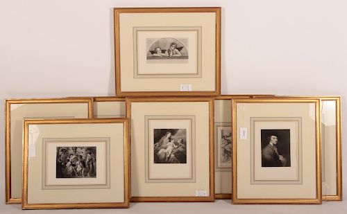 8 CLASSICAL PRINT ENGRAVINGS8
