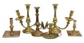 (8) COLLECTION ASSORTED BRASS