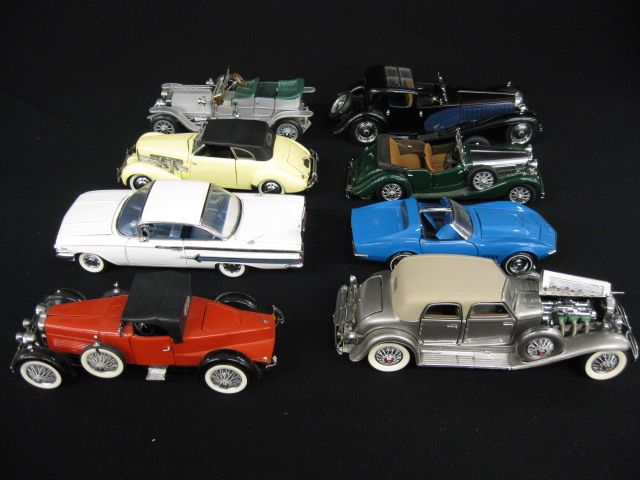 8 Collector's Cars from Franklin