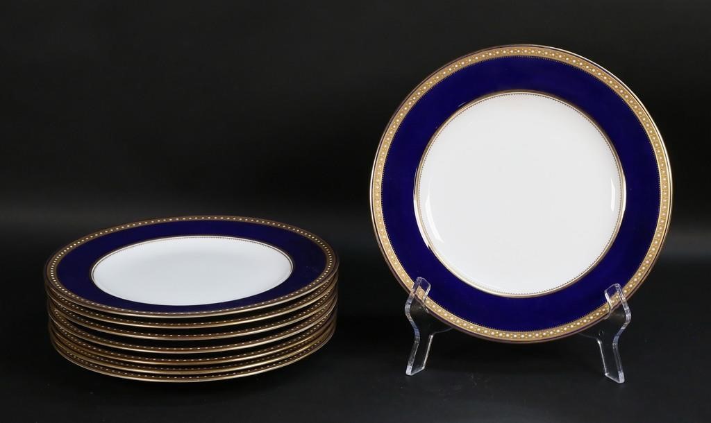 8 COPELAND SPODE COBALT PORCELAIN