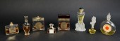 8 CRYSTAL PERFUME BOTTLES8 Cry