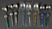 (8) DENMARK STERLING ENAMEL DA