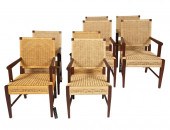 8 DONGHIA MERBAU WOOD AND RAFF
