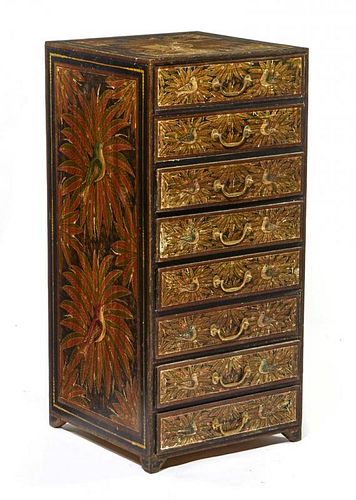 8 DRAWER DECORATED CHEST8 Drawer