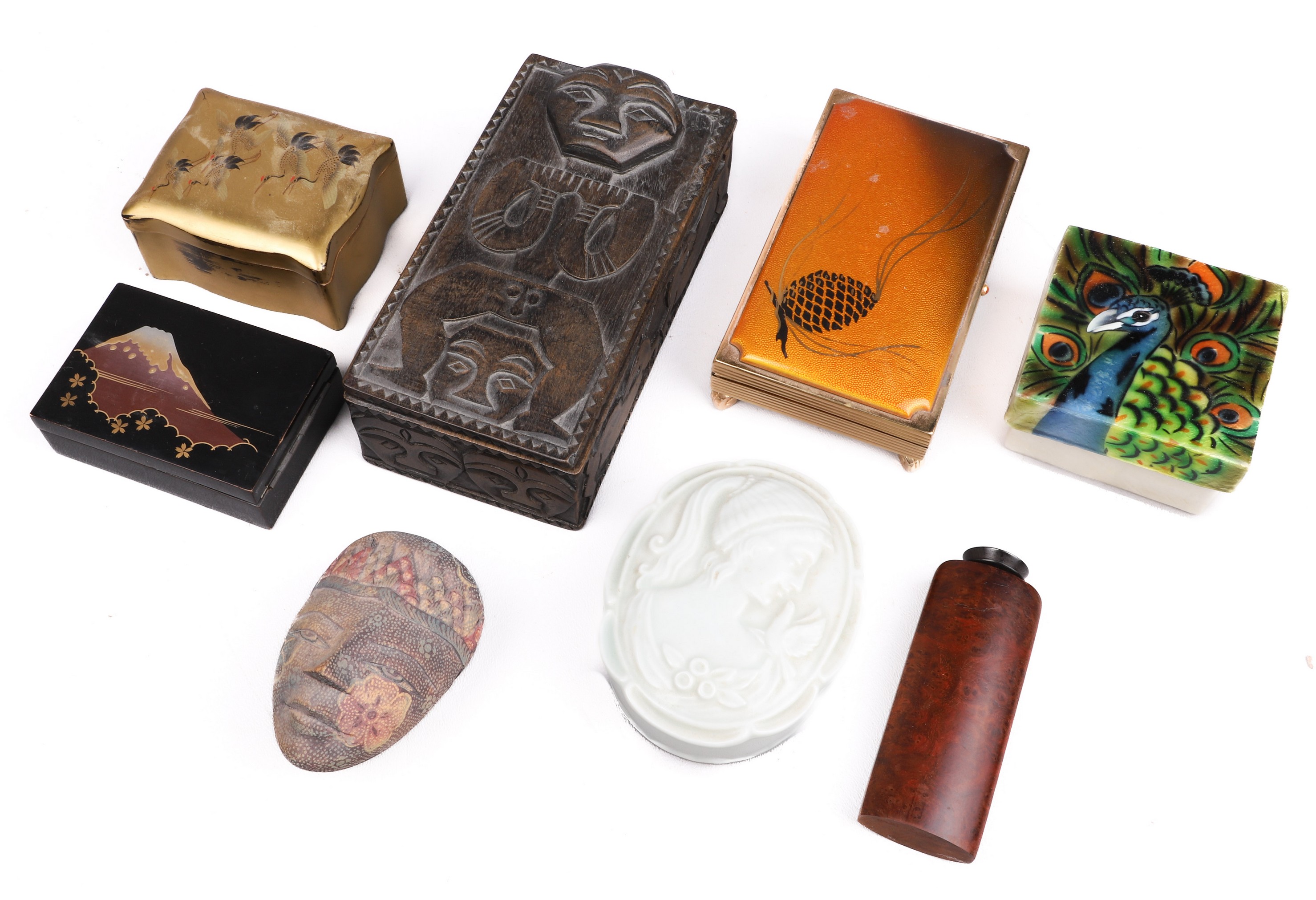 (8) Dresser boxes and stoppered
