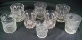 8 EAPG tumblers, c/0 Bellflowe