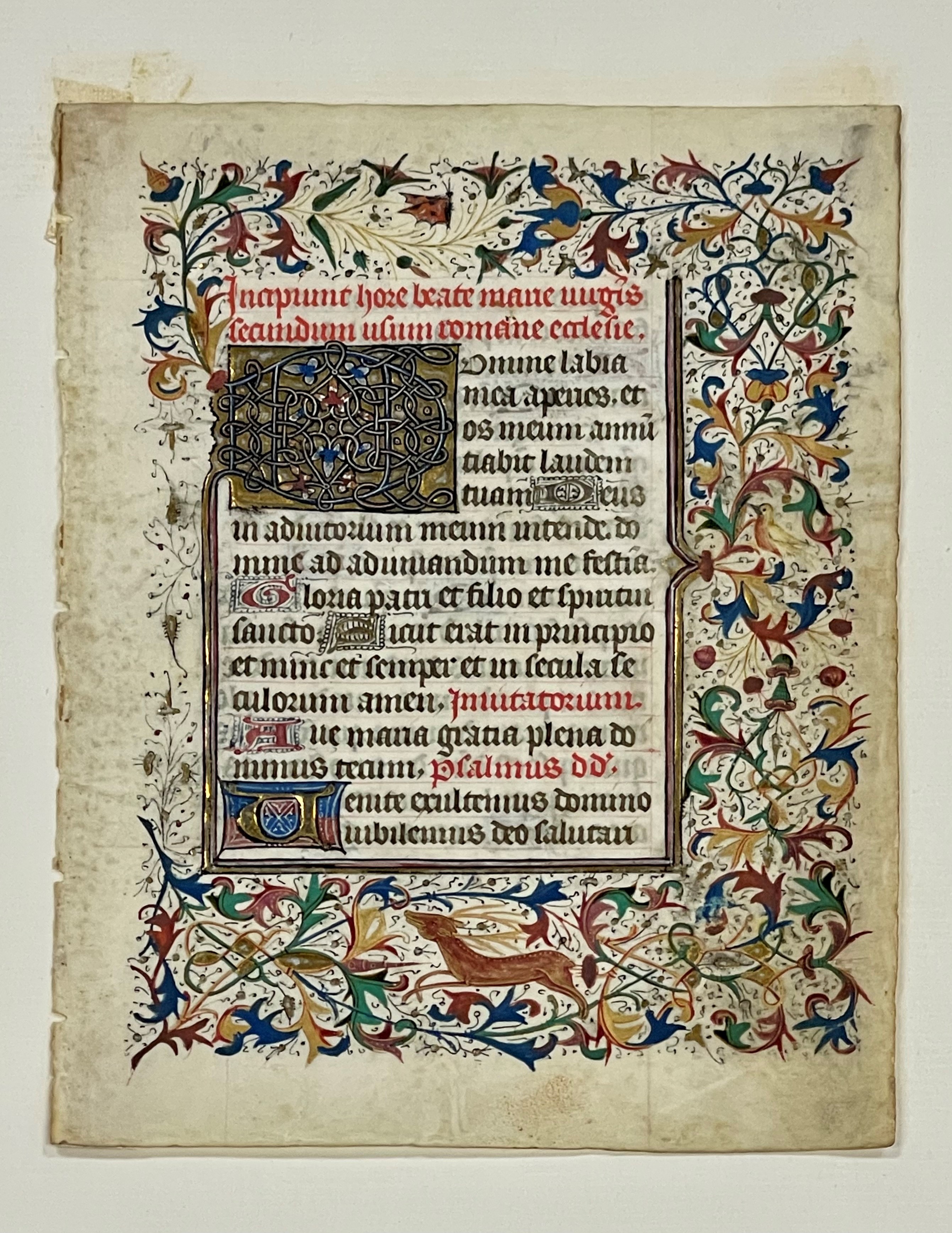 (8) EARLY CHRISTIAN ILLUMINATED