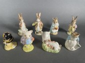 8 FIGURINES ROYAL DOULTON AND