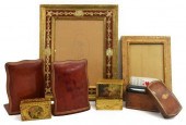 (8) FLORENTINE CARD BOX, FRAME