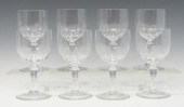(8) FRENCH BACCARAT 'NORMANDIE