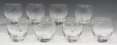 (8) FRENCH BACCARAT 'PERFECTIO