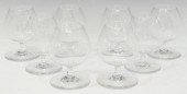 (8) FRENCH BACCARAT 'PERFECTIO